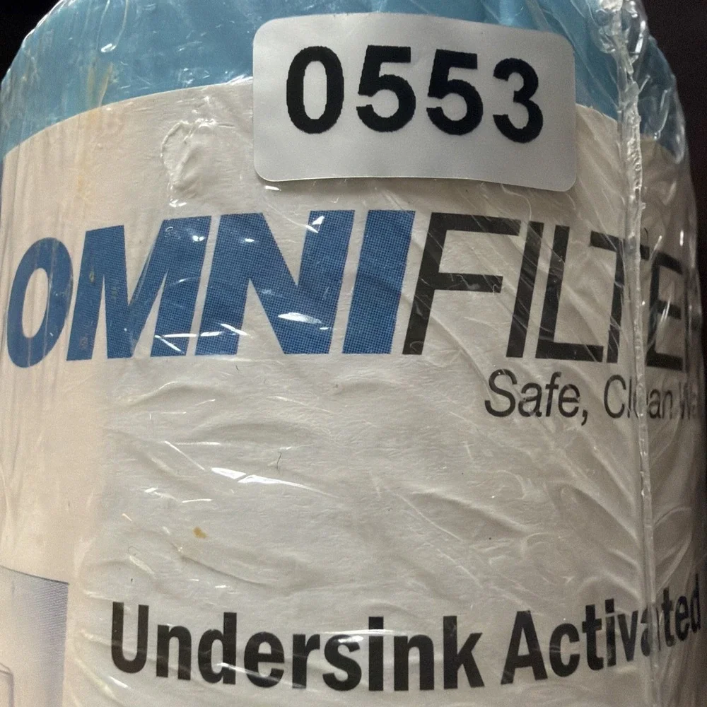 Omni Filter / carbon undersink water filter cartridge/ Gac1-ss series a
